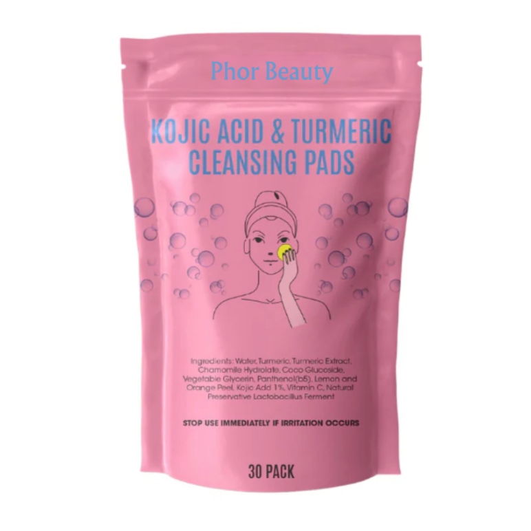 Turmeric& Kojic Acid Cleansing Pads